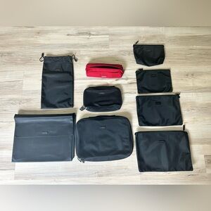 Tumi Travel Organizers (9 pieces of storage)